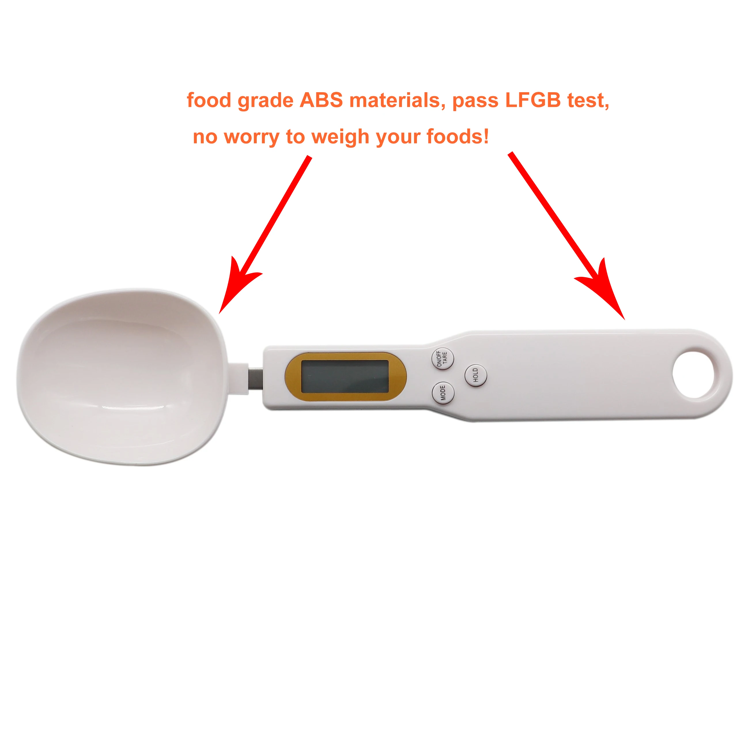 500g 300g 0.1g colors electronic gram weighing electric LCD display food weight measuring digital spoon scale with usb