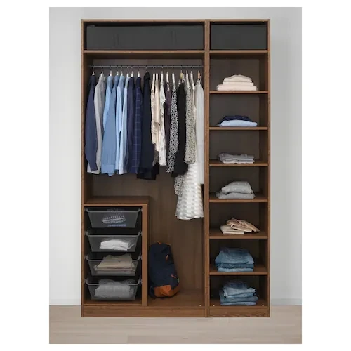 Modern Double Bedroom Wardrobe Designs With Mirror Baby Wardrobe Clothes Organizer