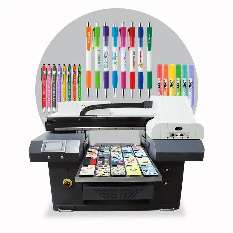 УФ 3d принтер Jucolor 6040 tx800 G5i печатная машина алюминиевый лист стекло акрил планшетный