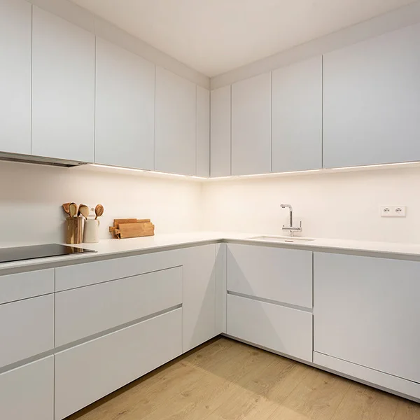 Latest coming customized black lacquer or pvc vaccum finish modern designs kitchen cabinet