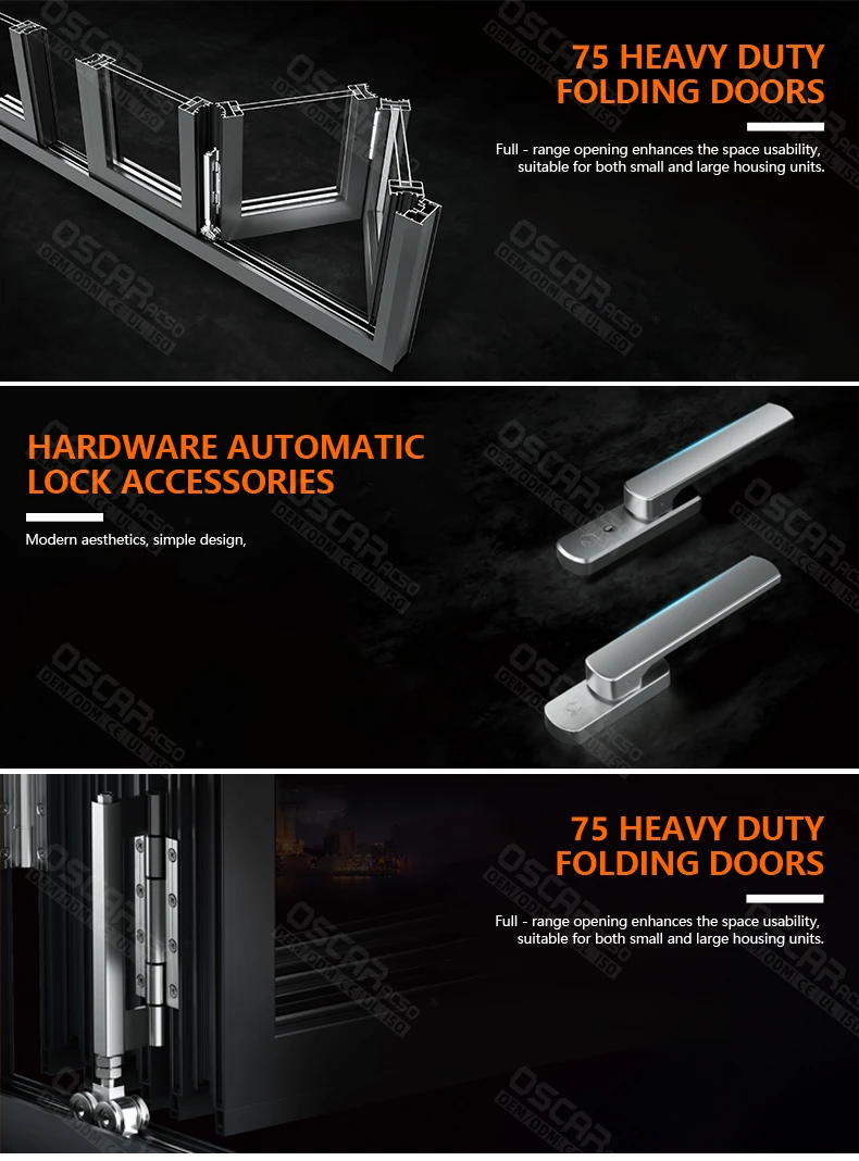 Energy-Saving and Insulated Aluminum Folding Door Buying Guide