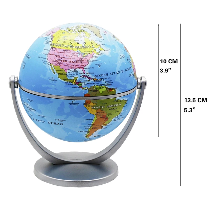 Popular Home Decor High Quality Globe Rotating Teaching Education World Globe Model PVC Globe