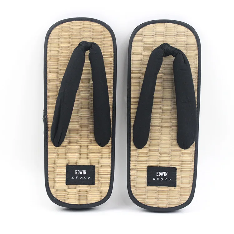 Eco-friendly Biodegradable Espadrilles Shoes Hotel SPA Healthy Slippers Straw sole Disposable island beach OEM Factory plus size