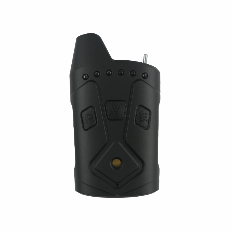 Black JZH-RF 2198 4+1 Great Feedback Wireless Waterproof Fishing Bite Alarm Set