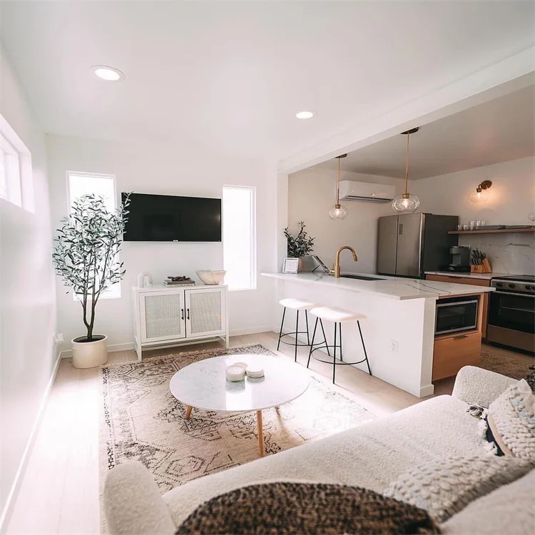 Китайский дизайн стальная конструкция модульная вилла легкая сборка современный дом роскошный контейнер сборные дома