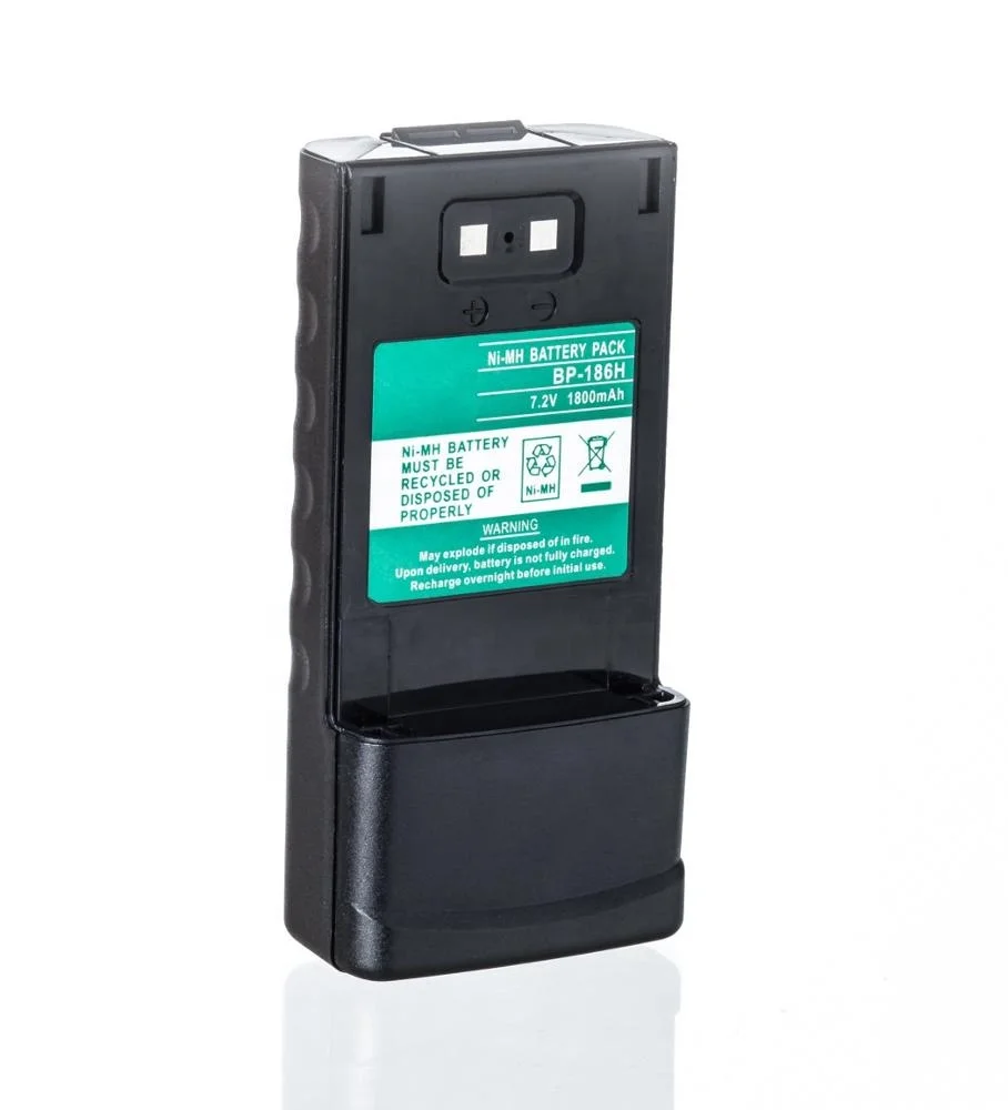Горячая Распродажа 7 2 V NI-CD 1100 мА/ч металл-гидридных или никель 1650 2200 аккумуляторная батарея BP-186 BP-186H для иди и болтай Walkie Talkie “иди ICOM