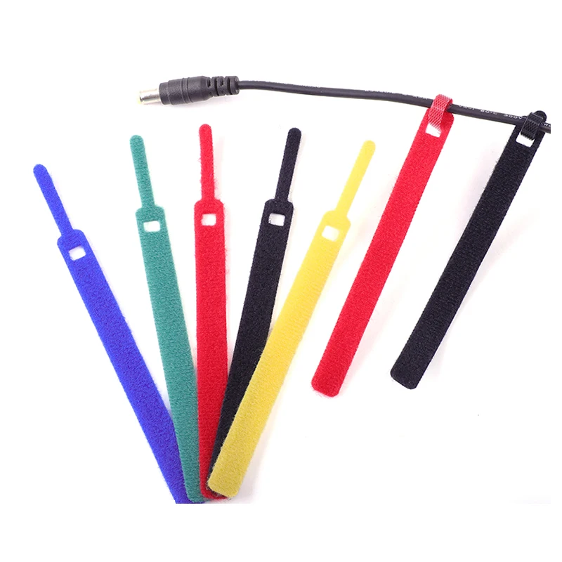 Fastening Cable Management Straps Hook Loop Cord Organizer Wire Ties Reusable Cable Ties Cable Straps