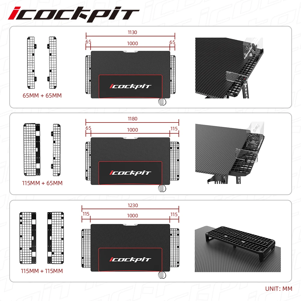 Icockpit Mouse Pad Desk Top Computer Pc Table For Gaming Cheap Gaming Desk Custom Gaming Pc Desk