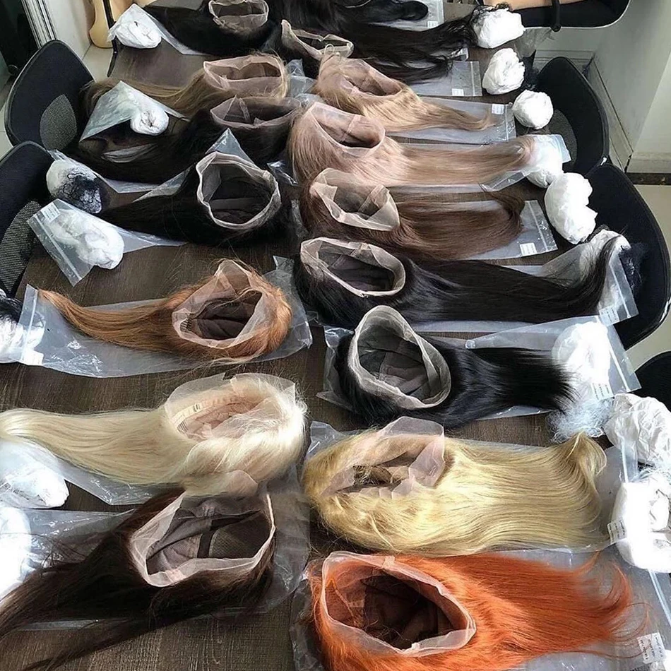 Cheap 613 Blonde Swiss Lace Front Wigs Bone Straight Human Hair HD Frontal Full for Black Women