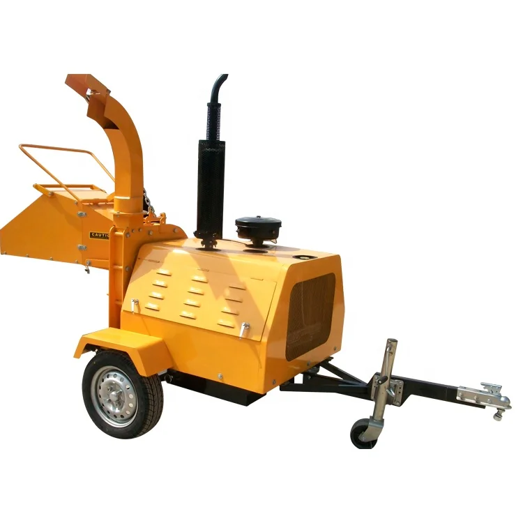 Direct export easy transport 18hp 22hp 40hp 50hp diesel wood chipper