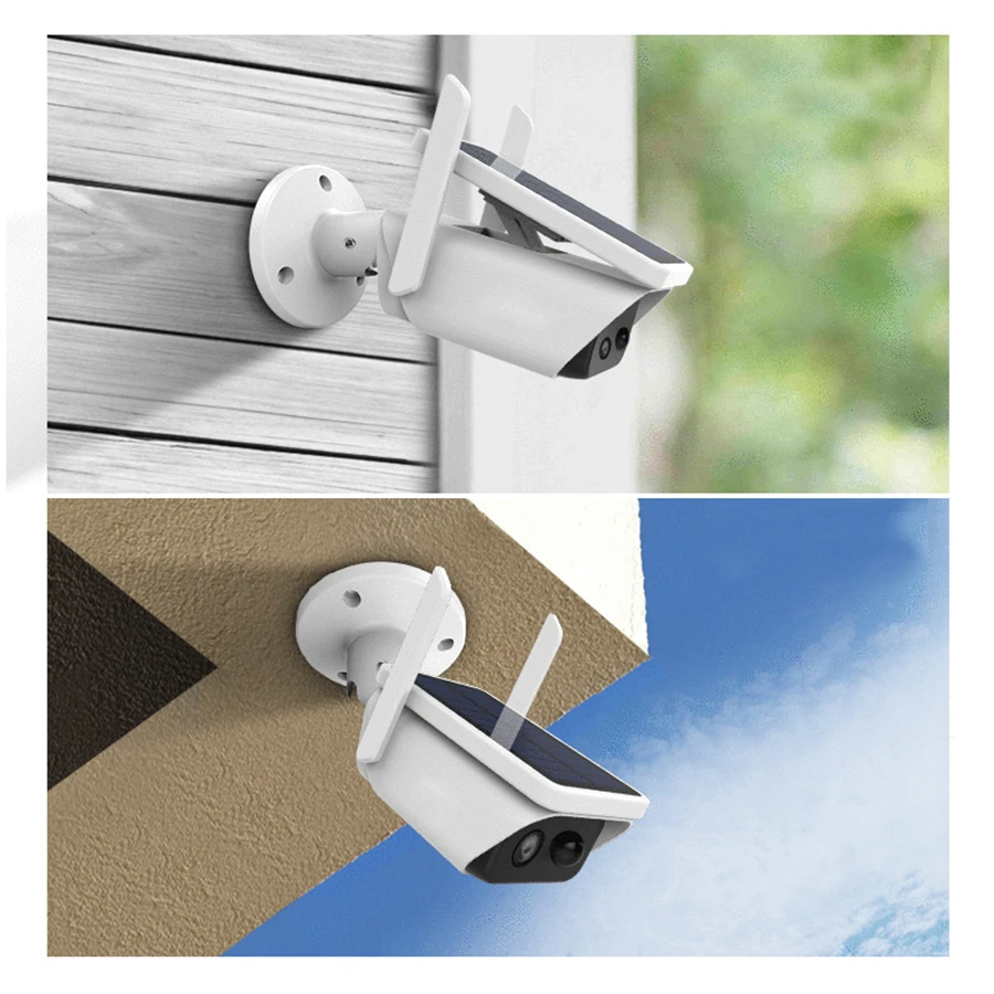 High Quality Cheap Price Wireless Pir Detection Solar Battery Outdoor Camera Cctv Wifi Ip Camera