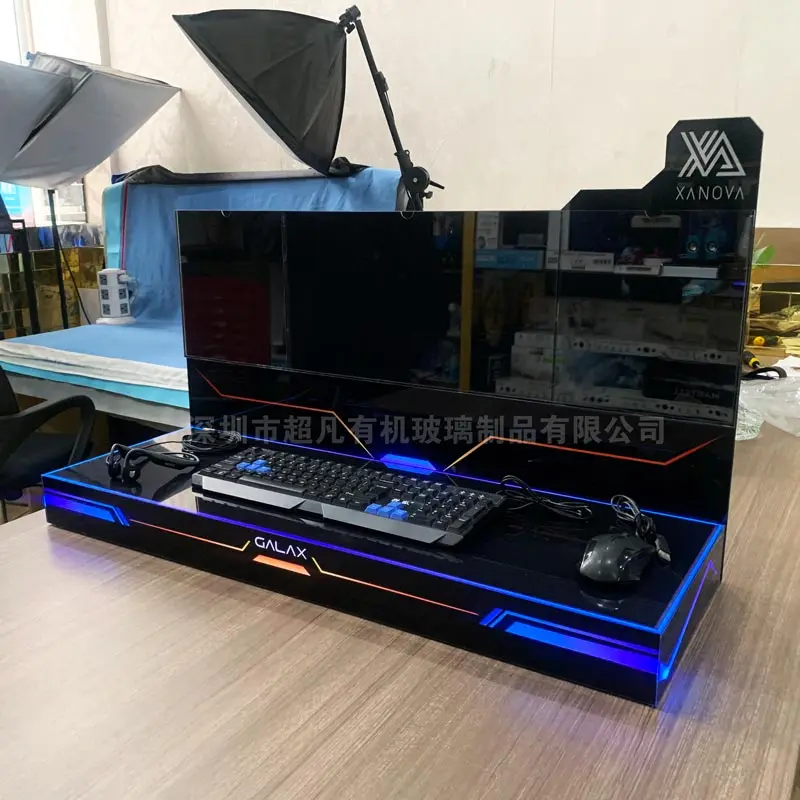 Hot sale customizable plastic display stand cell phone photography accessories acrylic high grade display stand