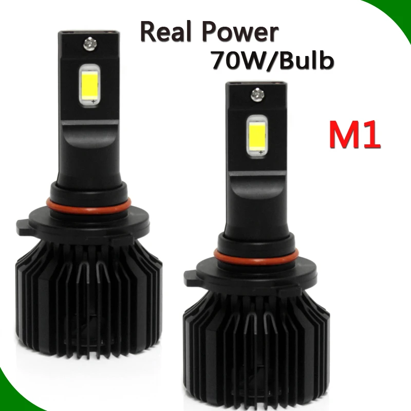 custom csp cob  M1 70w  55 watt 7000lm 20000lm per piece 140w 4 sided  led headlight kits 6000k 10000k 8000k d1s h7 h13 h4 h11