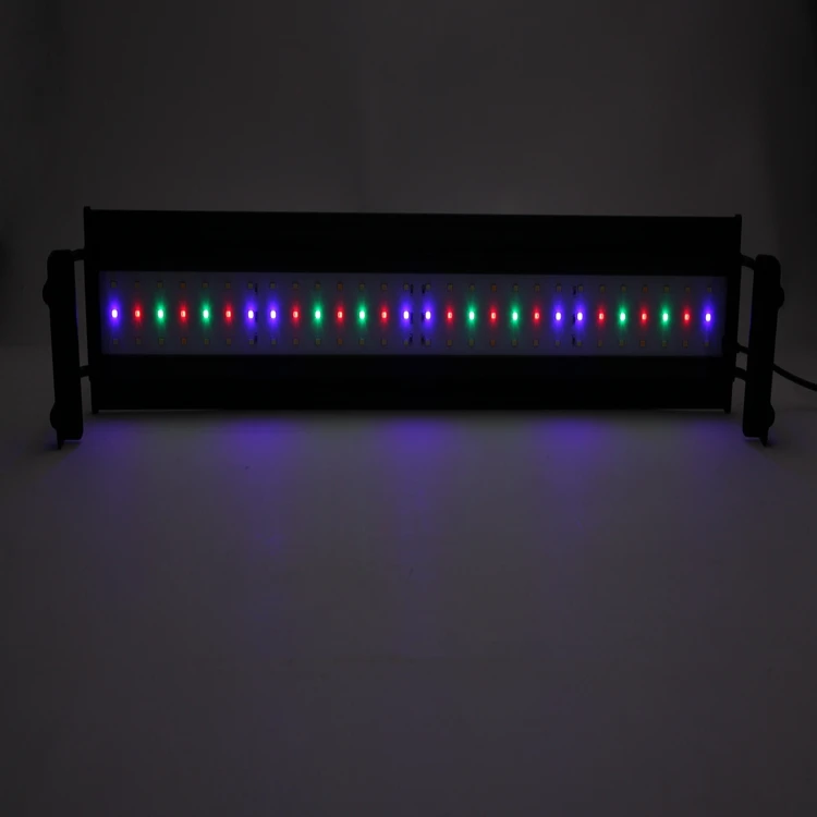 MARGGOO MA03-FT80  Pro full spestrum led WRGB Aquarium lamp with Timer For  Fish and coral  Tank with hanging kits and clip