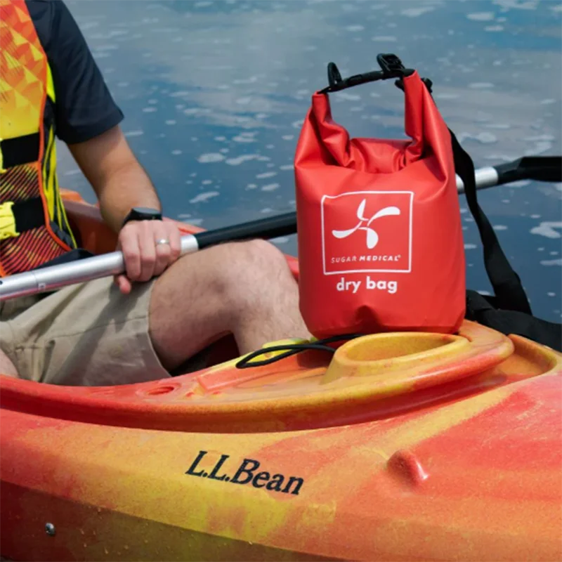 Auerka Factory Best Selling Roll Top Airtight 100% Waterproof Non-Woven Pvc Fabric First Aid Bag