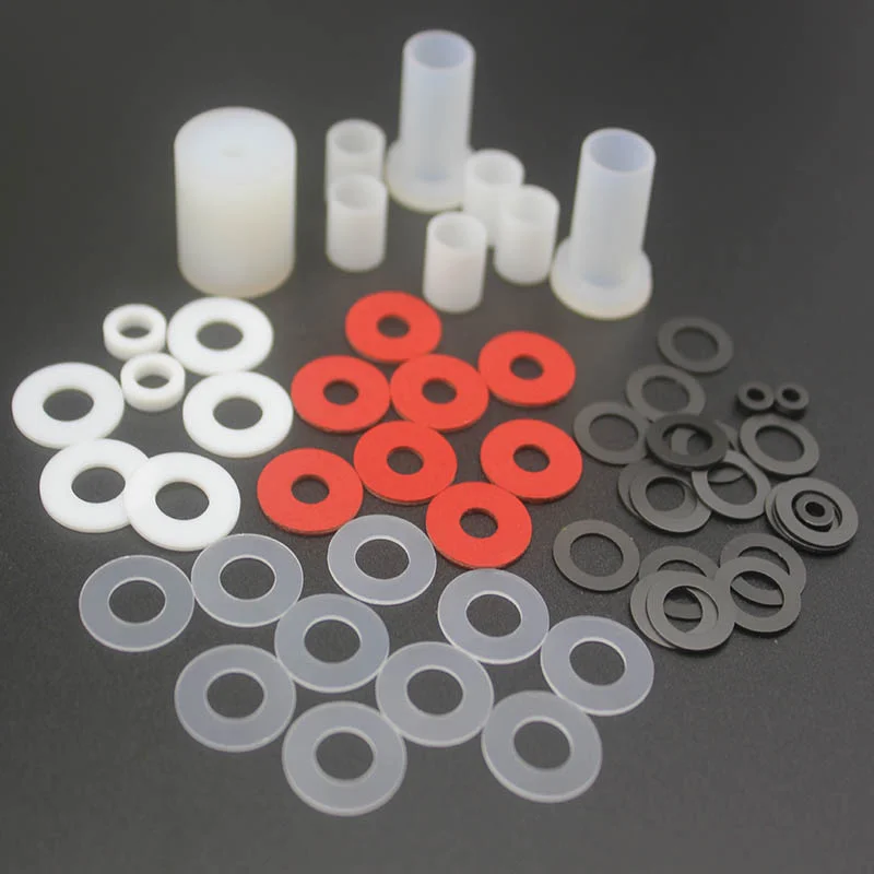 Hot Selling China M3 M4 M6 M8 M10 M12 Flat Washers Nylon Hard Soft Plastic Washers