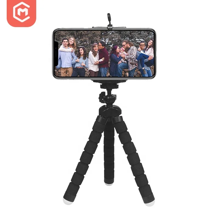 Flexible Sponge Octopus Camera Tripod  for Smartphone Mini Tripodes Selfie Stick Tripod