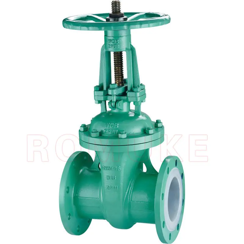 Z41F46-16C из углеродистой стали WCB PTFE выстроились фланец ручной запорный клапан