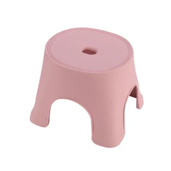 Stylish Simplicity Safe And Non-Slip Small Sizes Stackable Home Furniture Plastic Stools