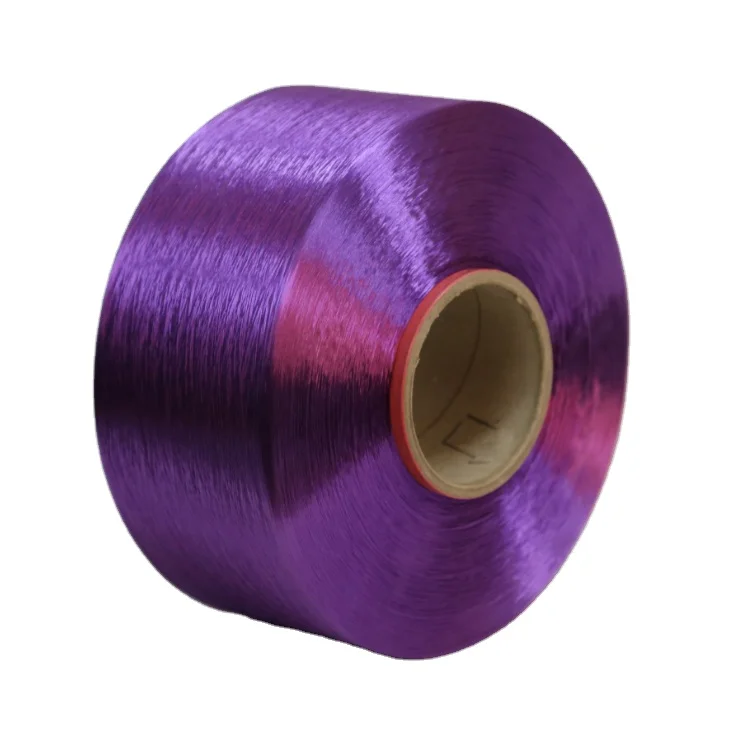 FDY Eco Friendly Color 100% Polyester Yarn for webbing