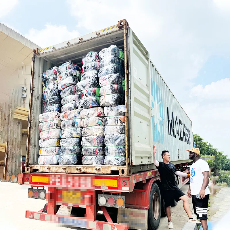 Ukay Bea code mixed used clothes in bales Philippine direct suppliers wholesaler summer lady trendy style t shirt