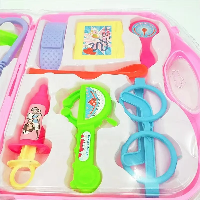 Doctor Role play Dental tools set plastic pretend play medical toys for kids indoor toy