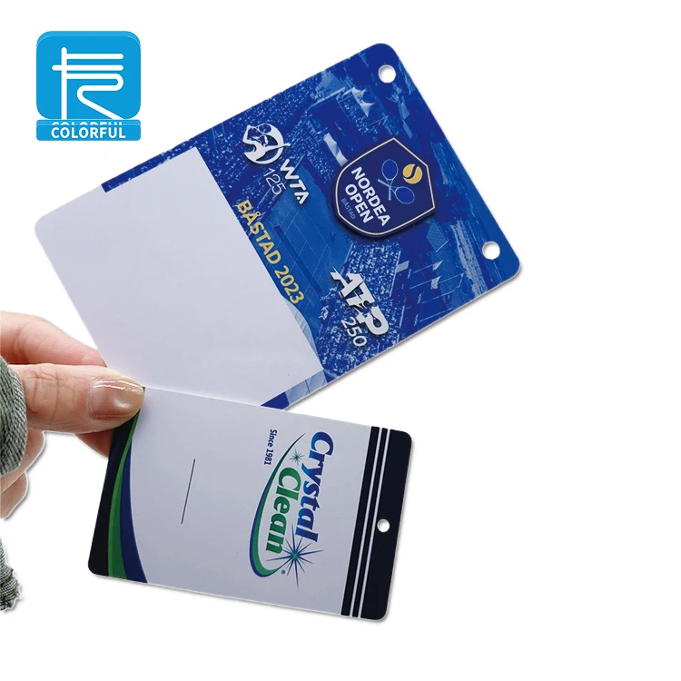 Customizable PVC ID Card Blank White Plastic Magnetic Card for Offset Screen Digital Printing