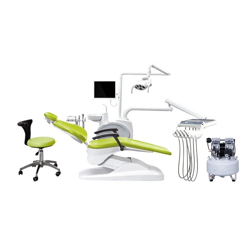 cheap dental chair with equipment parts microscope camera system touch control system sensor light dental chair