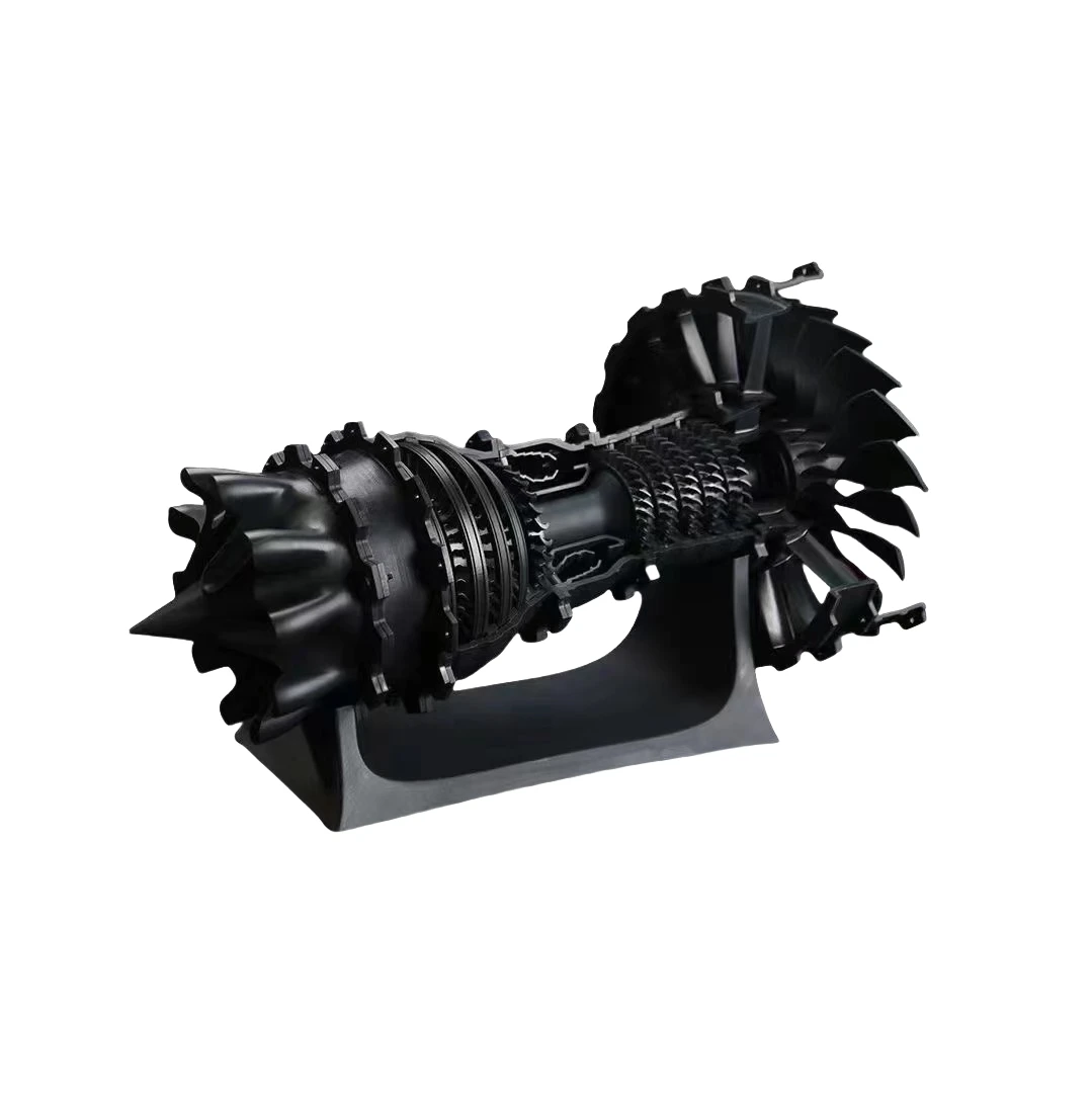 High Temperature Resistance Black Color ABS DSM Resin 3D Printing Car Parts Model