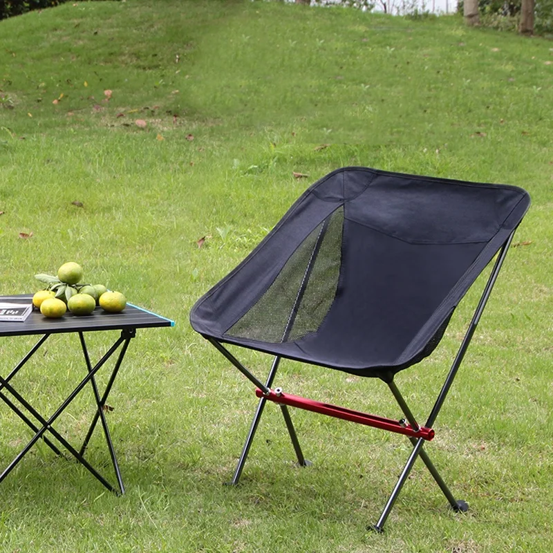 
Ultralight Light Weight Portable Chair Outdoor Folding Recliner Camping Chair with Foot Rest 
