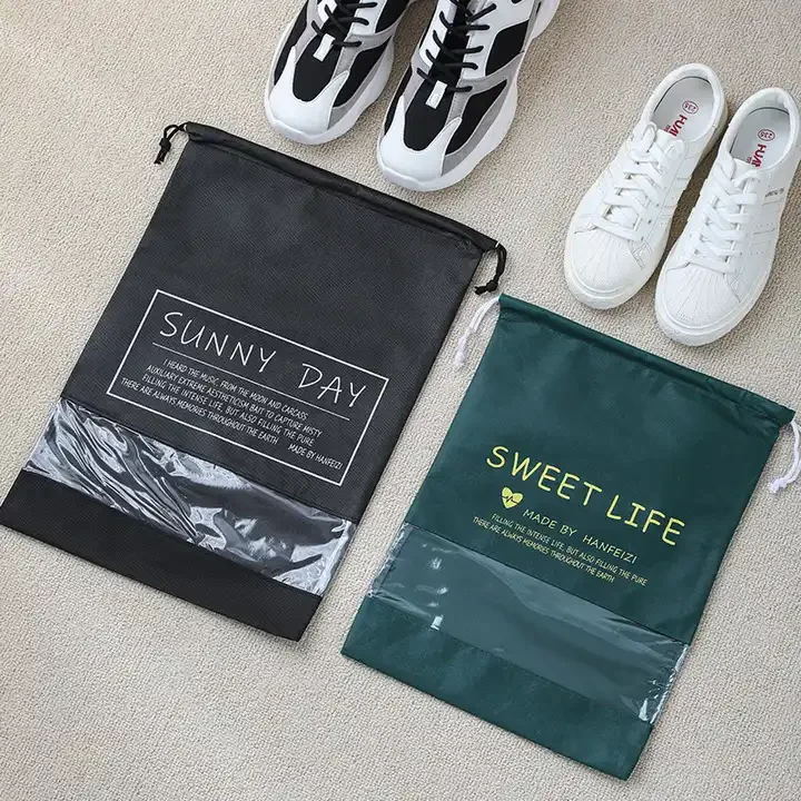 Wholesale Shopping Bag PE Plastic Bags with Custom Logo and Handle Packaging