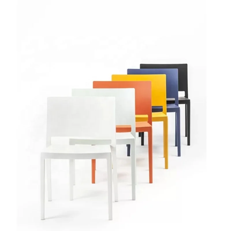 Morezhome factory plastic stacking cafe chair restaurant furniture