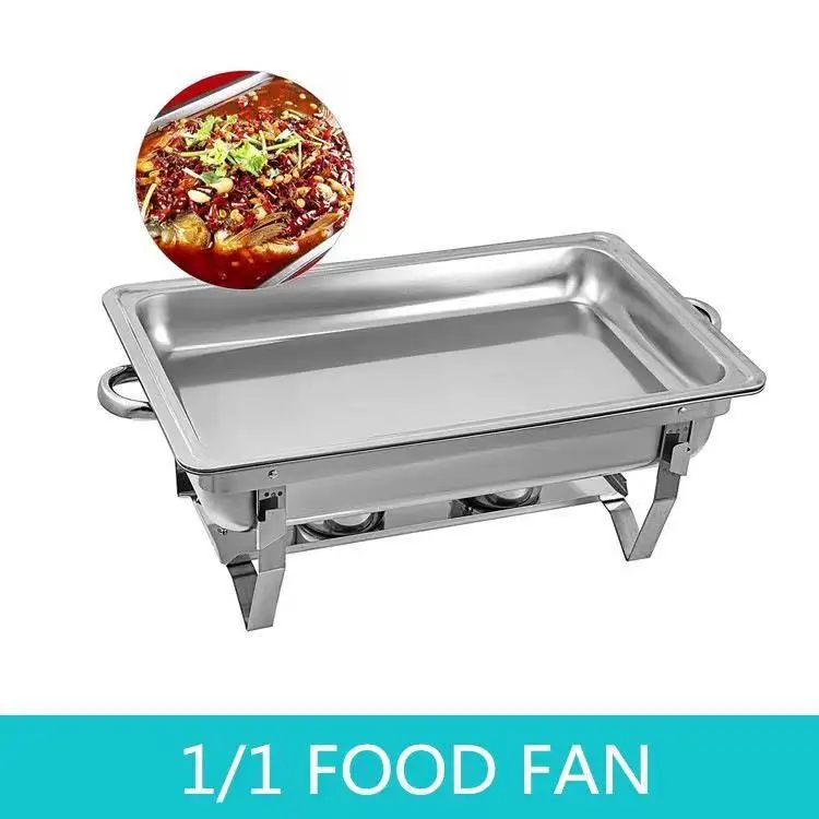 Factory Direct Square Thickened Stainless Steel Buffet Furnace Can Be Heated And Insulated Hotel Meal Furnace