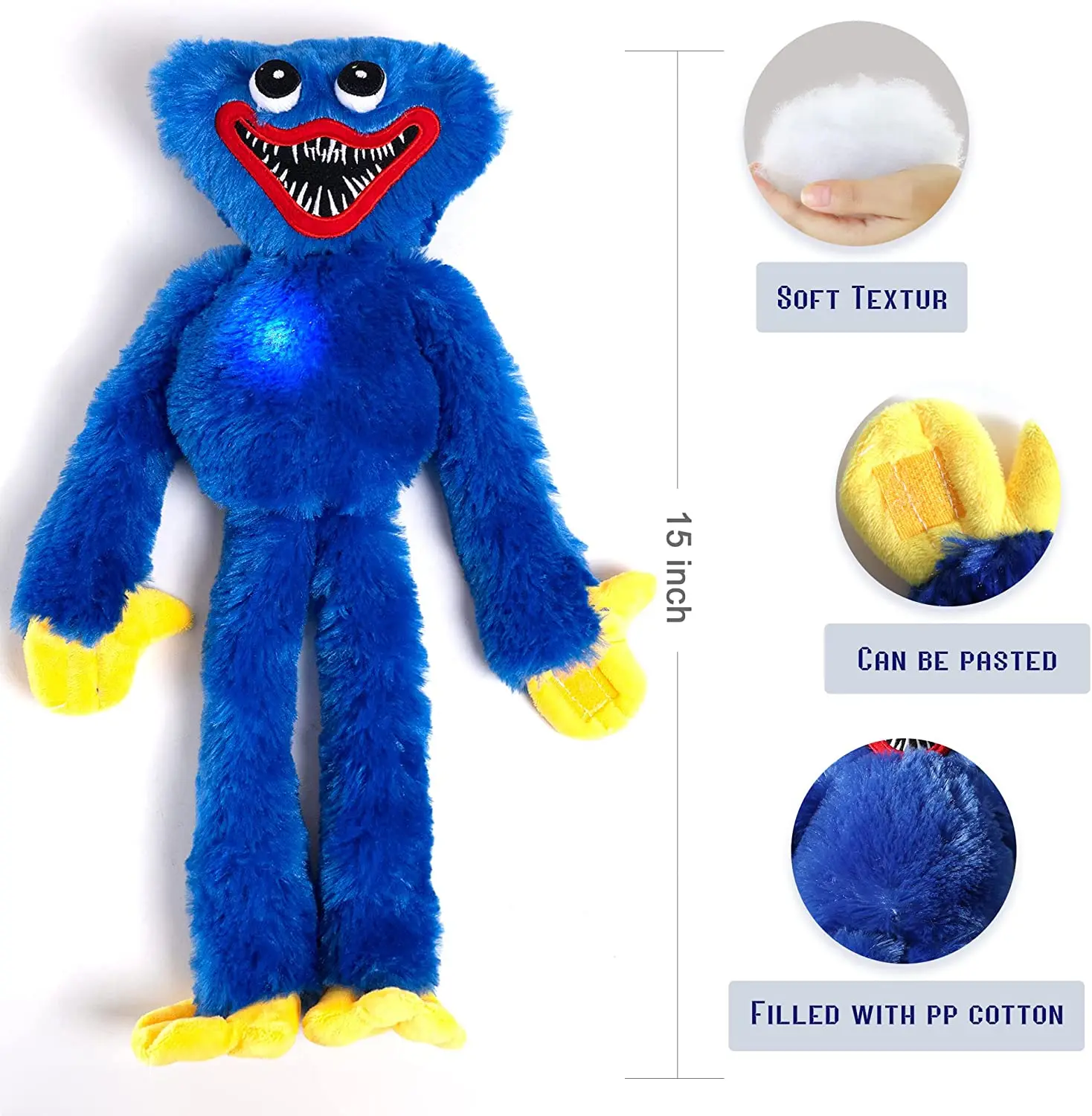 2022 tiktok 40cm Sausage whimsicott plush Toy Stuffed Doll Plushies Cuddle Pillow Huggys Wuggy Poppy Playtime