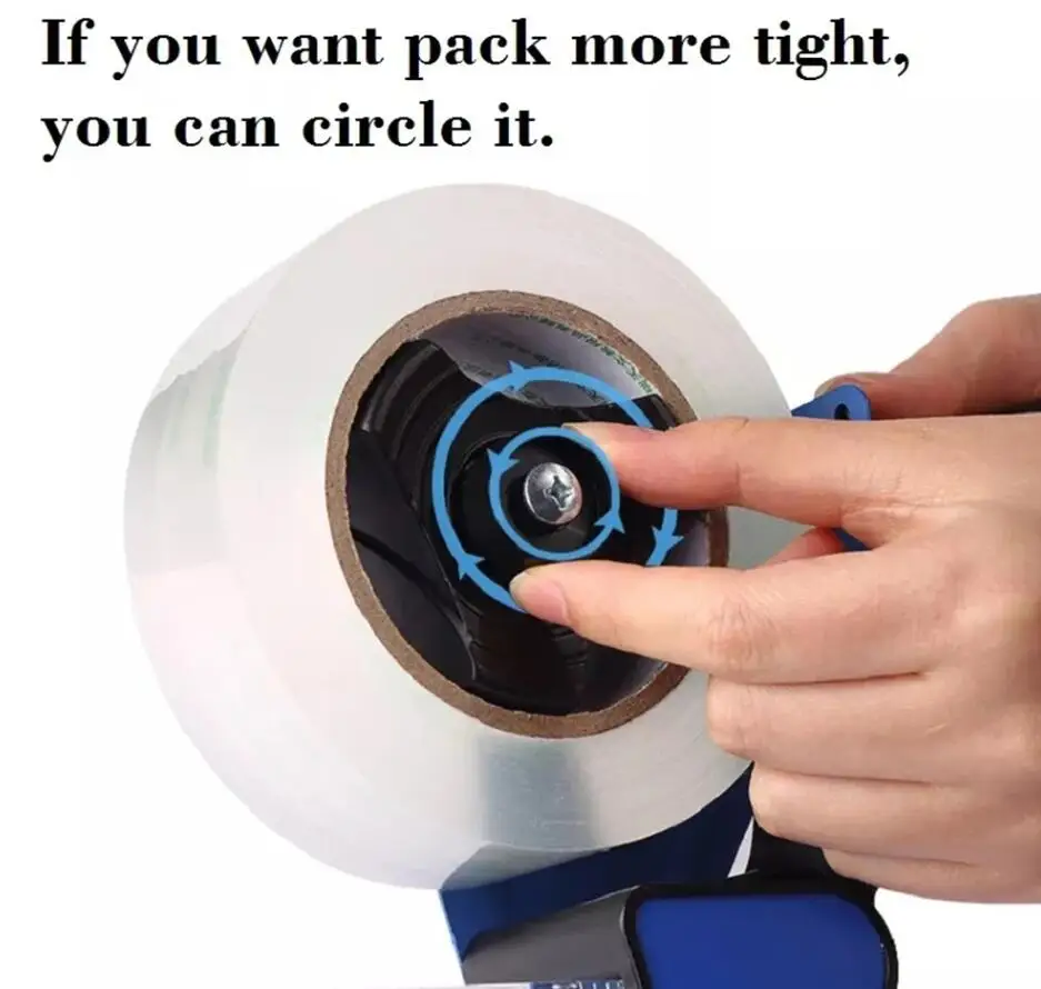 Handheld Packing Tape Dispenser for Sealing Packer Tape Seat Dispensador strap Adhesiva Packing Dispensers office Tapes Holder