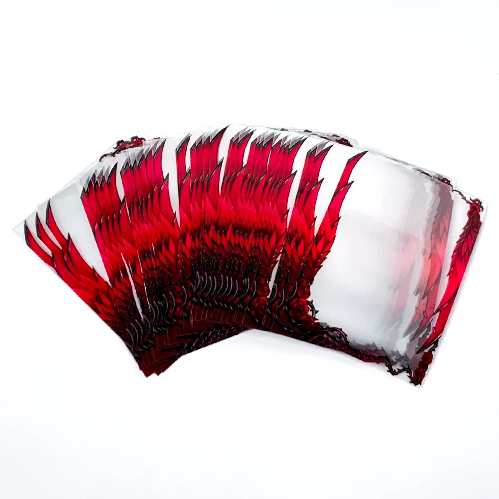 Pack of 60 Fits Over YGO Sleeves Custom Border Over sleeves, Character Card sleeves