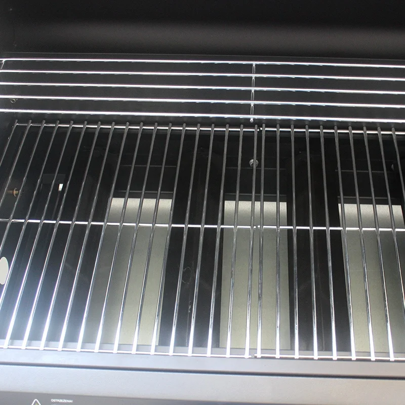 Outdoor Garden Industrial 4 Barbecue Gas Burner Argentine Gas BBQ Grill with Side Burner barbecue grill