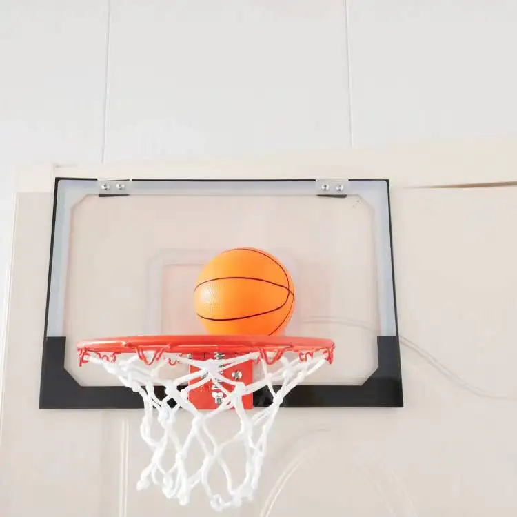 Kids Adults Youth Indoor Game Mini Goal System Basketball Hoop Set with Complete Accessories