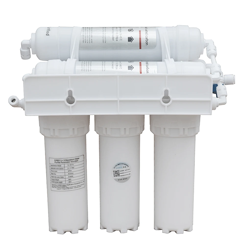 ultra filtration membrane 90L/H Custom low price ABS Remove Chlorine iron removal water filter for home use