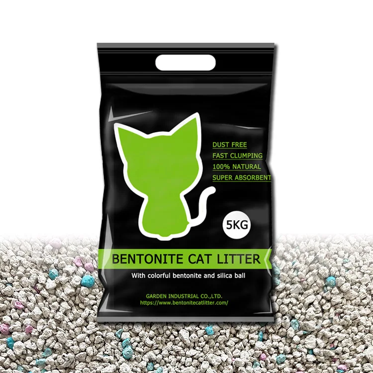Customized Professional Good Price Of Pet Cleaning Cat Litter Bentonite Sand Cat Litter