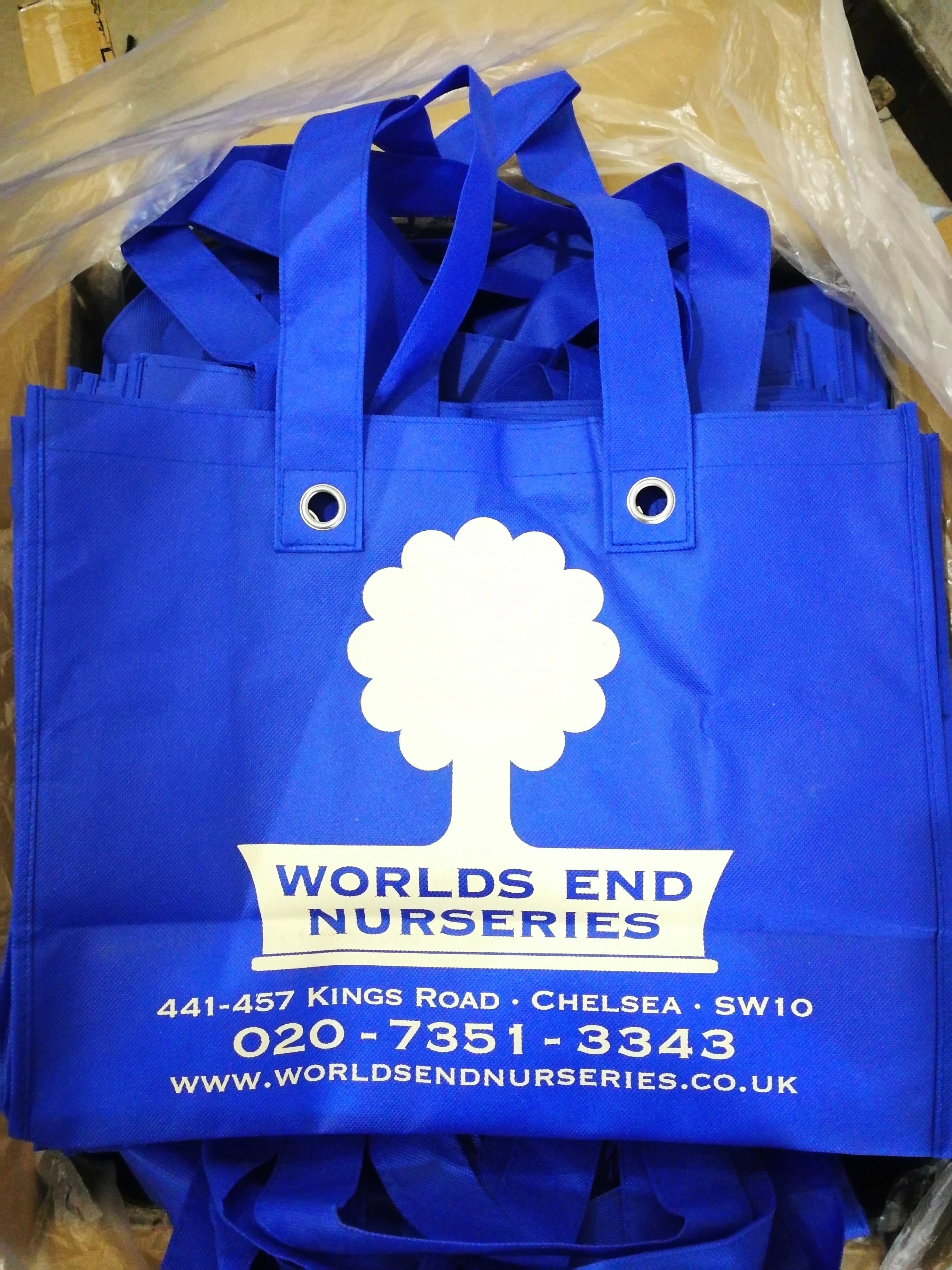 eco friendly Reusable non woven Grocery Promotional Shopping bag for garden centre/Supermarket