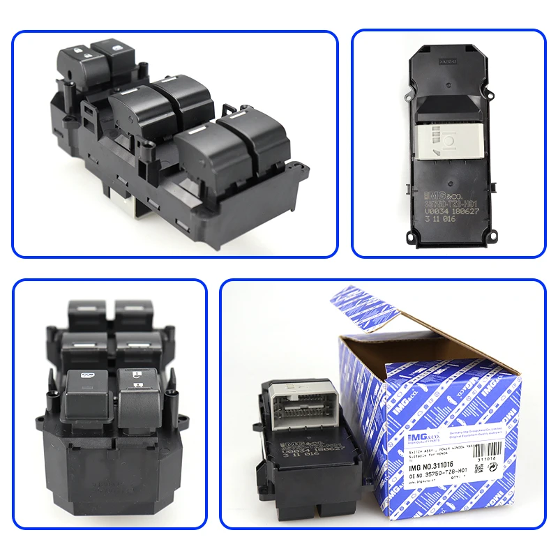 IMG Brand Car Electric Window Push Button Switch 35750-TZ8-H01 For Honda crosstour 2013