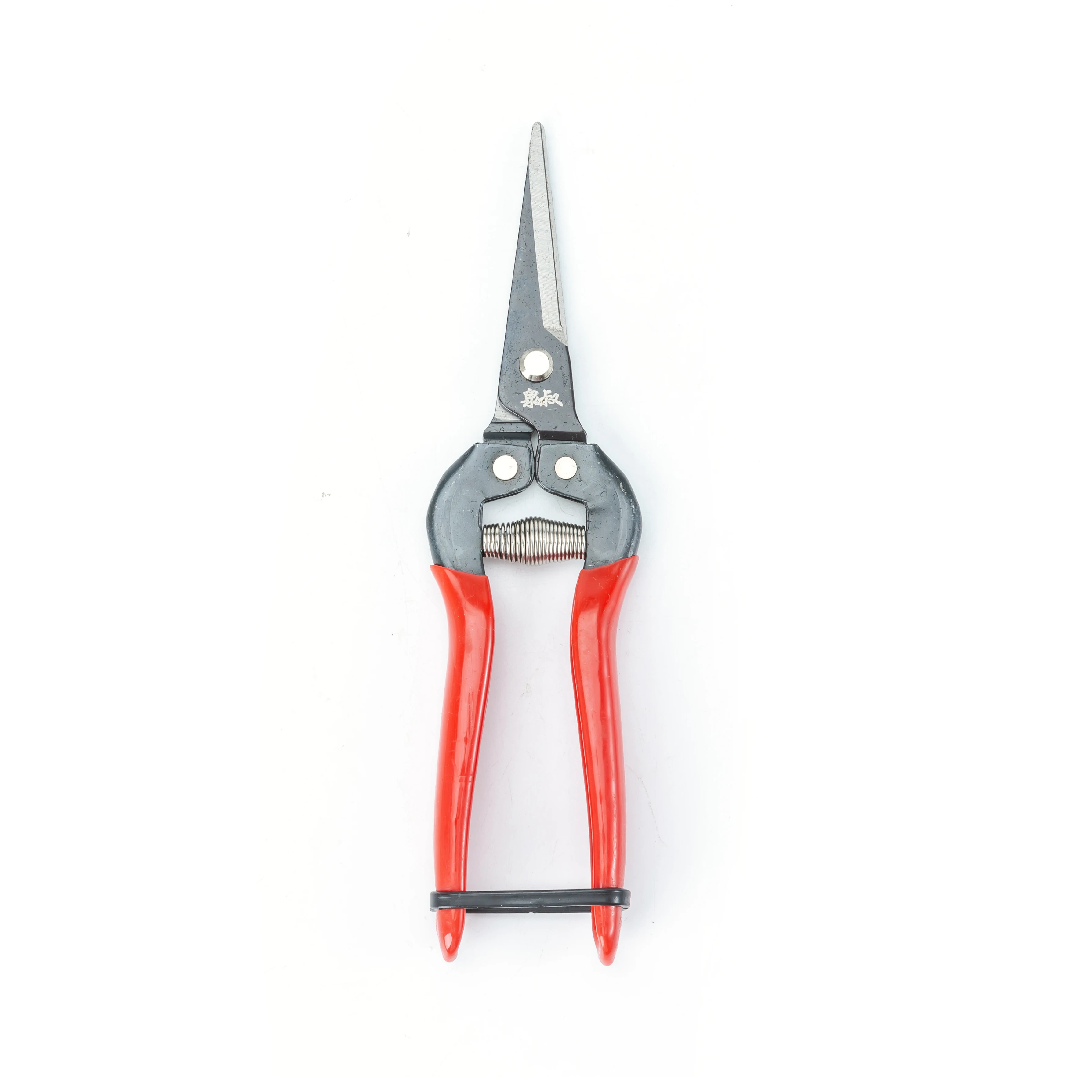 High quality carbon steel blade garden shears Micro-tip pruning snips, Non-stick blades gardening scissors