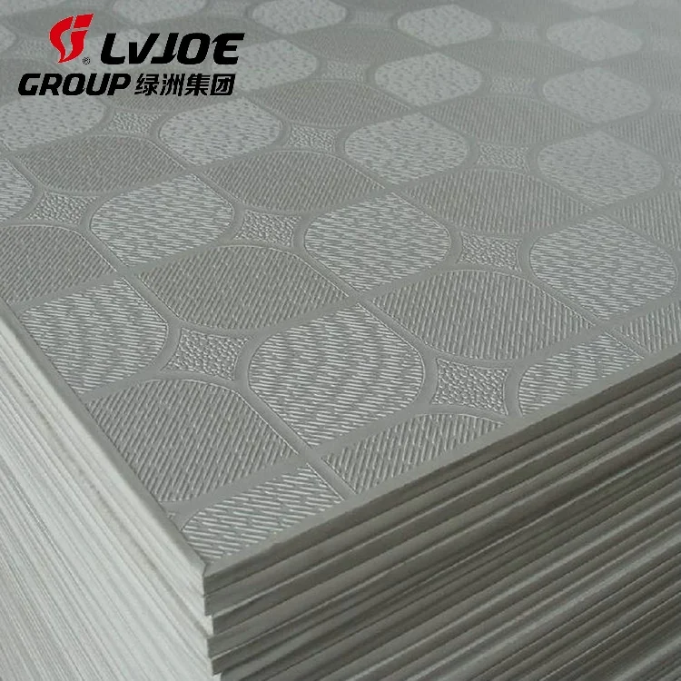 PVC laminated drywall ceiling tiles production line / pvc laminated gypsum ceiling board making machine