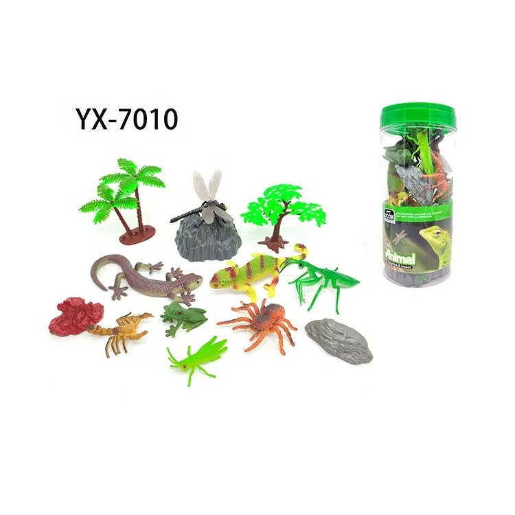 Plastic Insects Figures Realistic Insects Bugs Model Animal Toys for Children Kids
