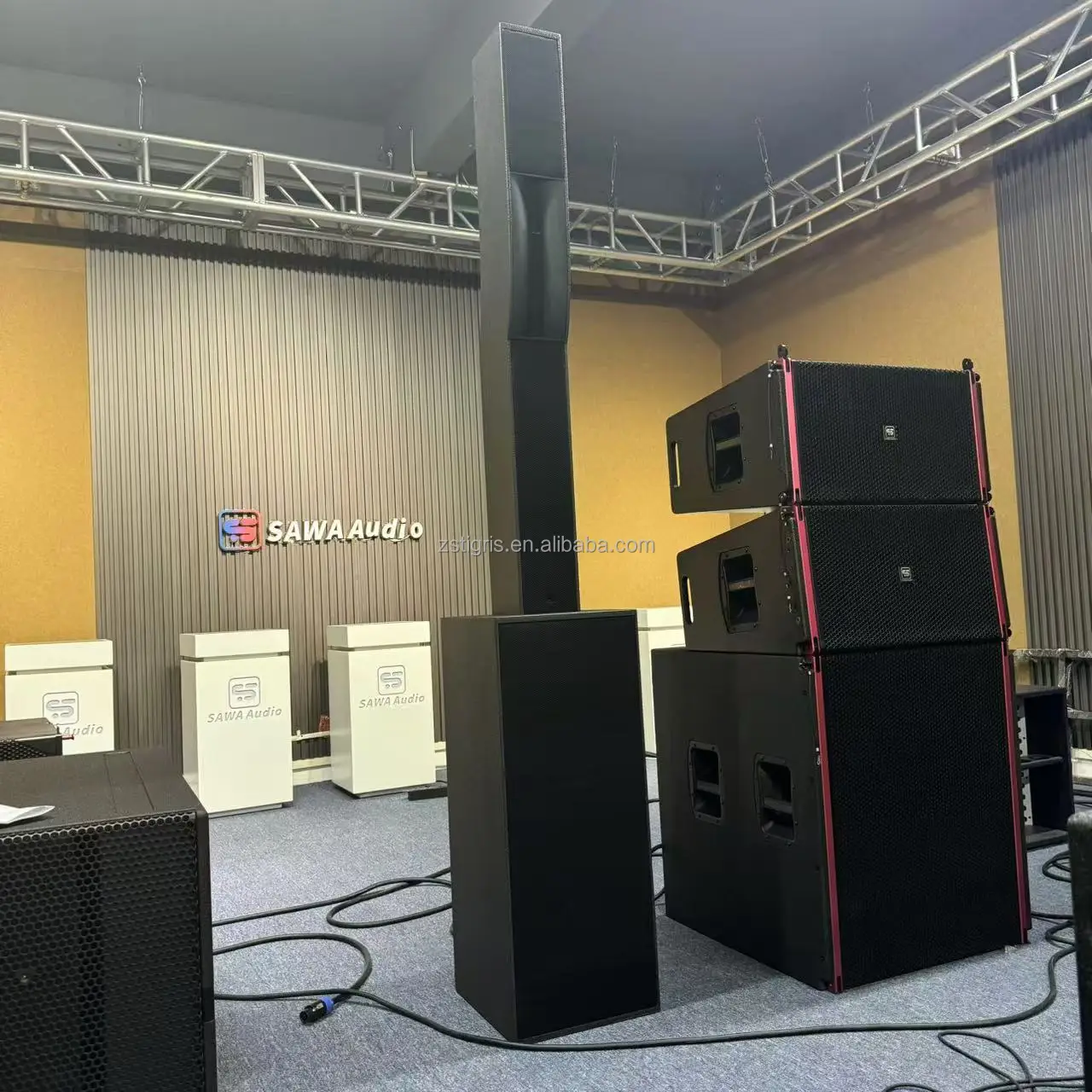 TG-LASY  5 inch 2-way passive column speakers 3000W high powerful Column array speaker sound system