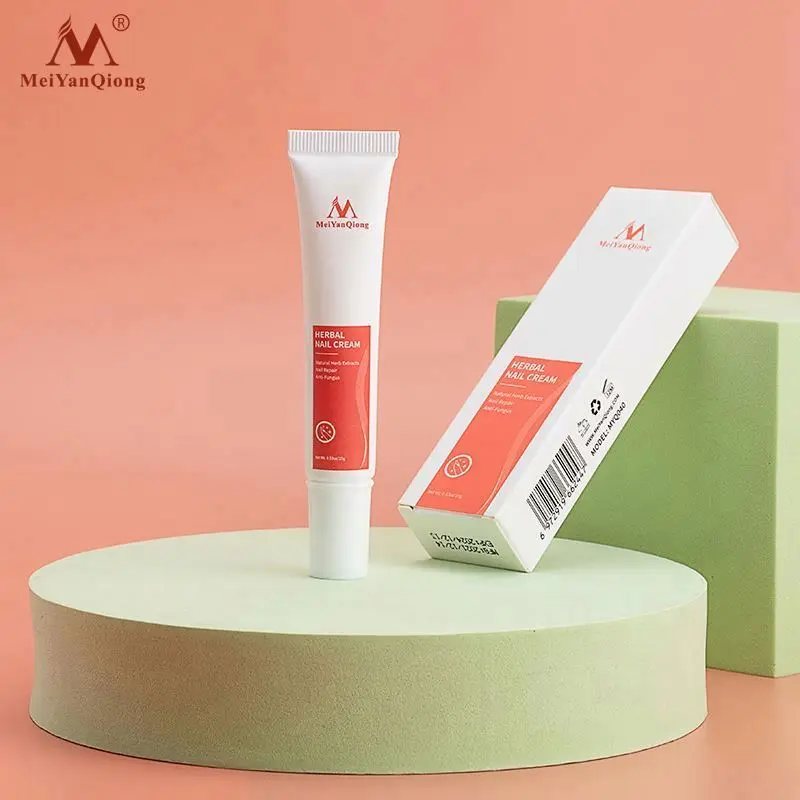 Discount OEM Meiyanqiong Chinese Herbal Treatment Onychomycosis Anti-fungal Nail Cream Discount OEM Meiyanqiong Chinese Herbal