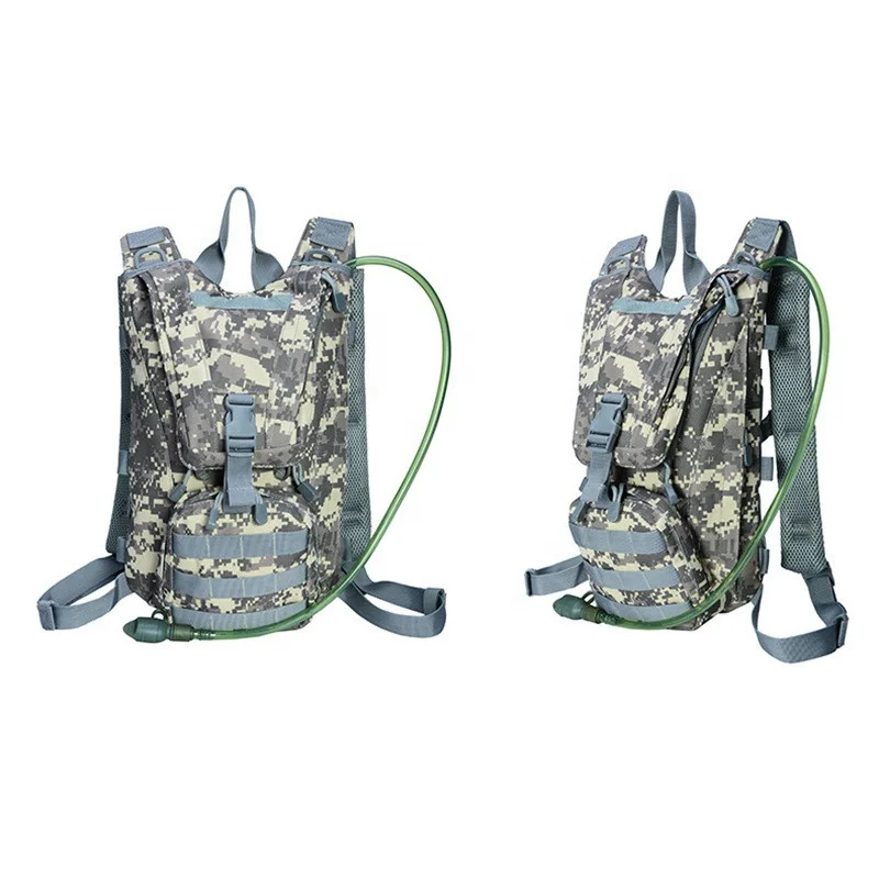 Wholesale Water Bag Sport Riding Camouflage Bag Backpack Hydration Camouflage Pouch Rucksack Camping Pack Bicycle Bag