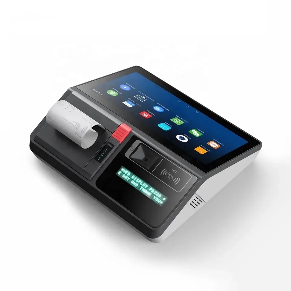11 6 дюймов настольный сенсорный экран Windows Android Pos система кассир машина с принтером