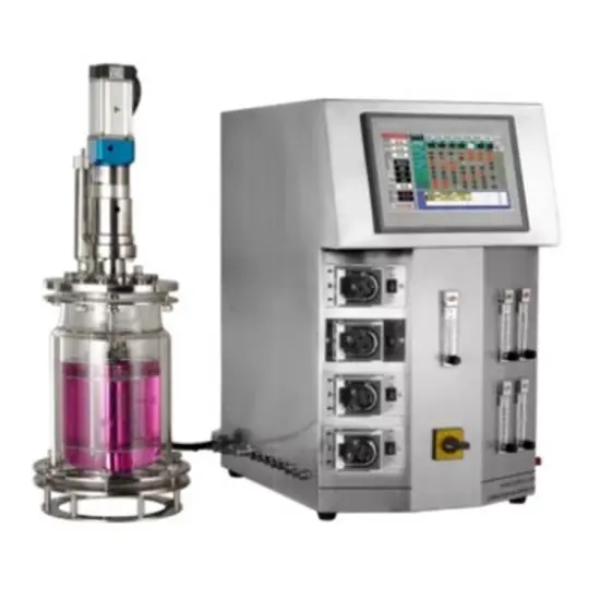 Glass Bioreactor Industrial Bioreactor Micro Bioreactor Continuous Stirred Tank Fermenter